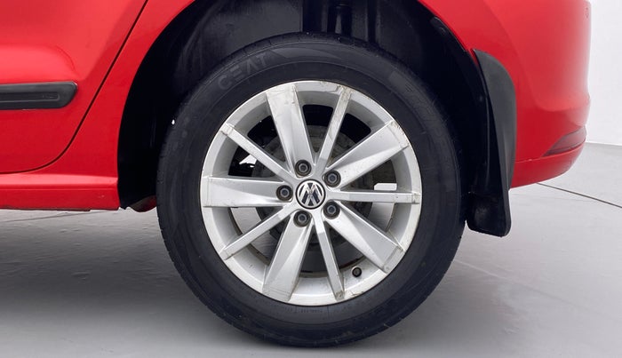 2017 Volkswagen Polo HIGHLINE1.2L PETROL, Petrol, Manual, 91,111 km, Left Rear Wheel