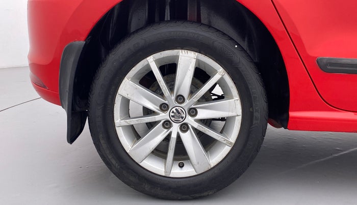2017 Volkswagen Polo HIGHLINE1.2L PETROL, Petrol, Manual, 91,111 km, Right Rear Wheel