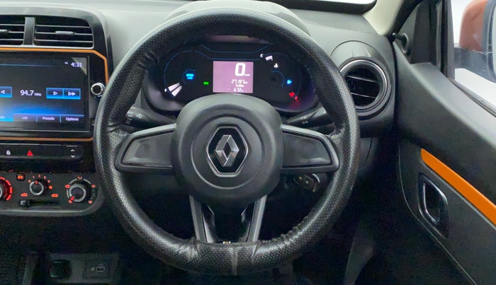 2020 Renault Kwid CLIMBER 1.0 (O), Petrol, Manual, 27,259 km, Steering Wheel Close Up