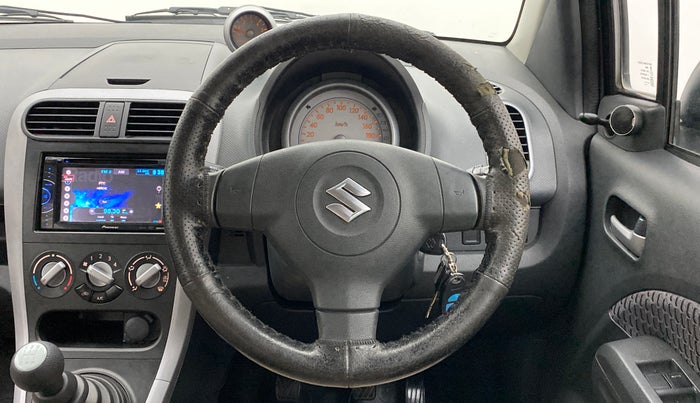 2013 Maruti Ritz VXI, Petrol, Manual, 86,916 km, Steering Wheel Close Up