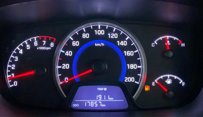 2017 Hyundai Grand i10 MAGNA 1.2 KAPPA VTVT, Petrol, Manual, 17,996 km, Odometer Image