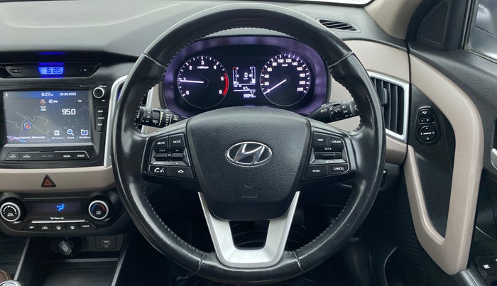 2018 Hyundai Creta 1.6 SX CRDI, Diesel, Manual, 1,00,176 km, Steering Wheel Close Up