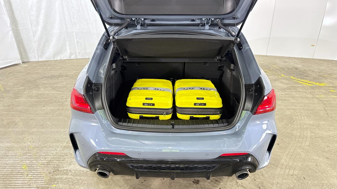 2022 BMW 1 M135i xDrive, Automatic, 48343 km, Boot Inside View with Luggage