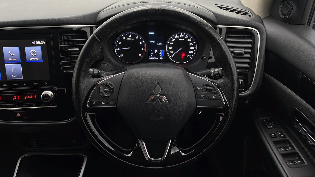2019 Mitsubishi Outlander Es 7 Seat (awd), Automatic, 51471 km, Steering Wheel Close-up