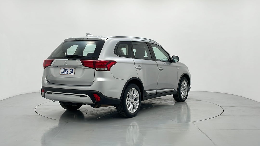 2019 Mitsubishi Outlander Es 7 Seat (awd), Automatic, 51471 km, Right Back Diagonal (45- Degree) View
