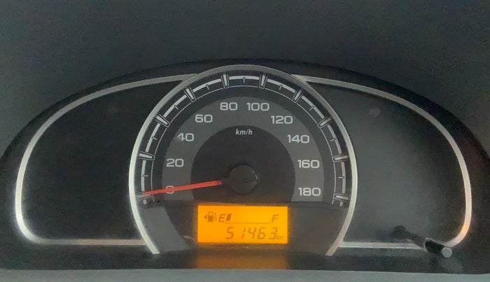 2015 Maruti Alto 800 VXI, Petrol, Manual, 51,455 km, Odometer Image