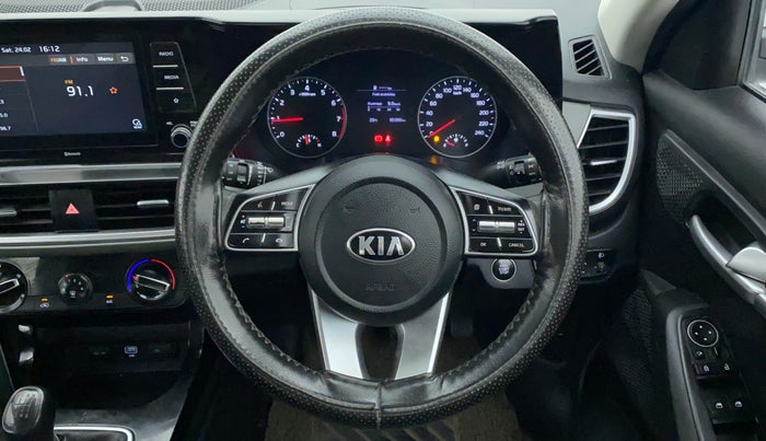 2019 KIA SELTOS HTK PLUS 1.5, Petrol, Manual, 86,050 km, Steering Wheel Close Up