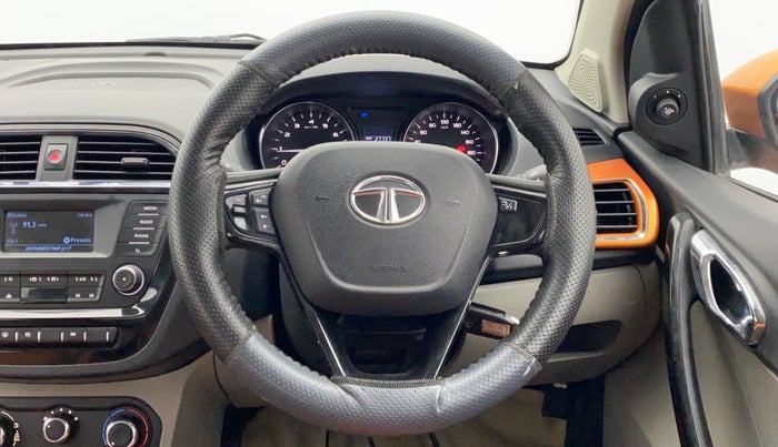 2018 Tata Tiago XZ 1.2 REVOTRON, Petrol, Manual, 27,849 km, Steering Wheel