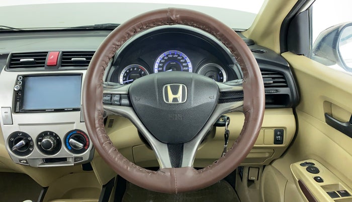 2012 Honda City S MT PETROL, Petrol, Manual, 62,560 km, Steering Wheel Close Up
