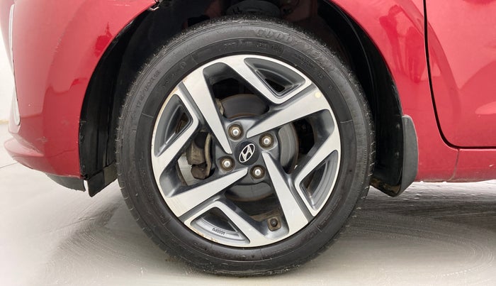 2020 Hyundai AURA SX PLUS 1.2 AMT, Petrol, Automatic, 66,670 km, Left Front Wheel