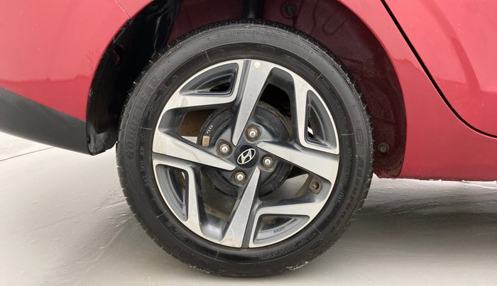 2020 Hyundai AURA SX PLUS 1.2 AMT, Petrol, Automatic, 66,670 km, Right Rear Wheel