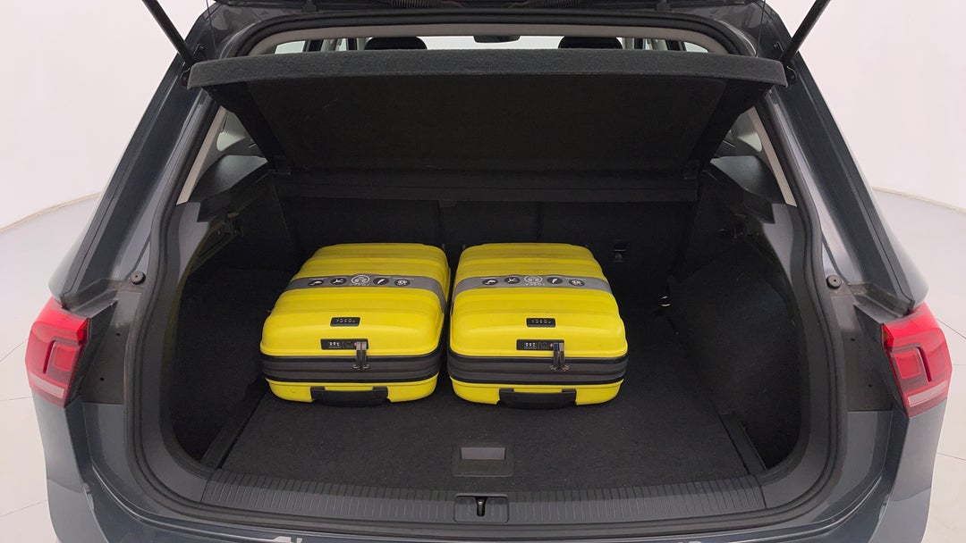 Boot Inside View with Luggage