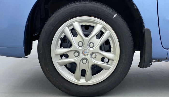 2010 Maruti Wagon R 1.0 VXI, Petrol, Manual, 44,232 km, Left Front Wheel