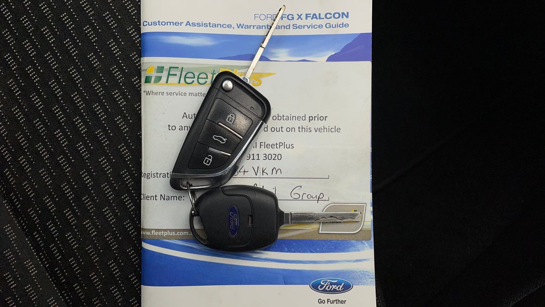 2014 Ford Falcon Falcon, Automatic, 175605 km, Key Close-up