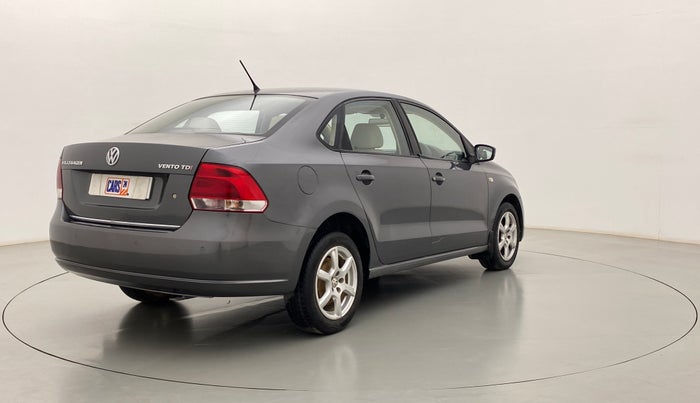 2013 Volkswagen Vento HIGHLINE DIESEL 1.6, Diesel, Manual, 89,181 km, Right Back Diagonal