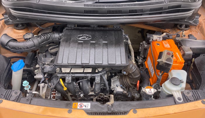2017 Hyundai Grand i10 SPORTZ (O) AT 1.2 KAPPA VTVT, Petrol, Automatic, 23,270 km, Open Bonet