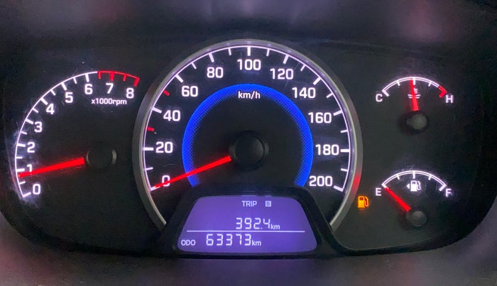 2017 Hyundai Grand i10 MAGNA 1.2 KAPPA VTVT, Petrol, Manual, 63,370 km, Odometer Image