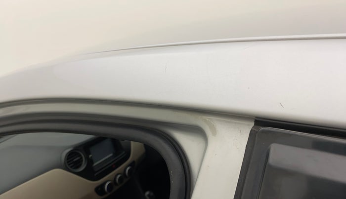 2017 Hyundai Grand i10 MAGNA 1.2 KAPPA VTVT, Petrol, Manual, 63,370 km, Left B pillar - Minor scratches