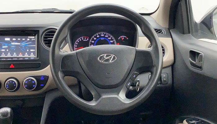2017 Hyundai Grand i10 MAGNA 1.2 KAPPA VTVT, Petrol, Manual, 63,370 km, Steering Wheel Close Up