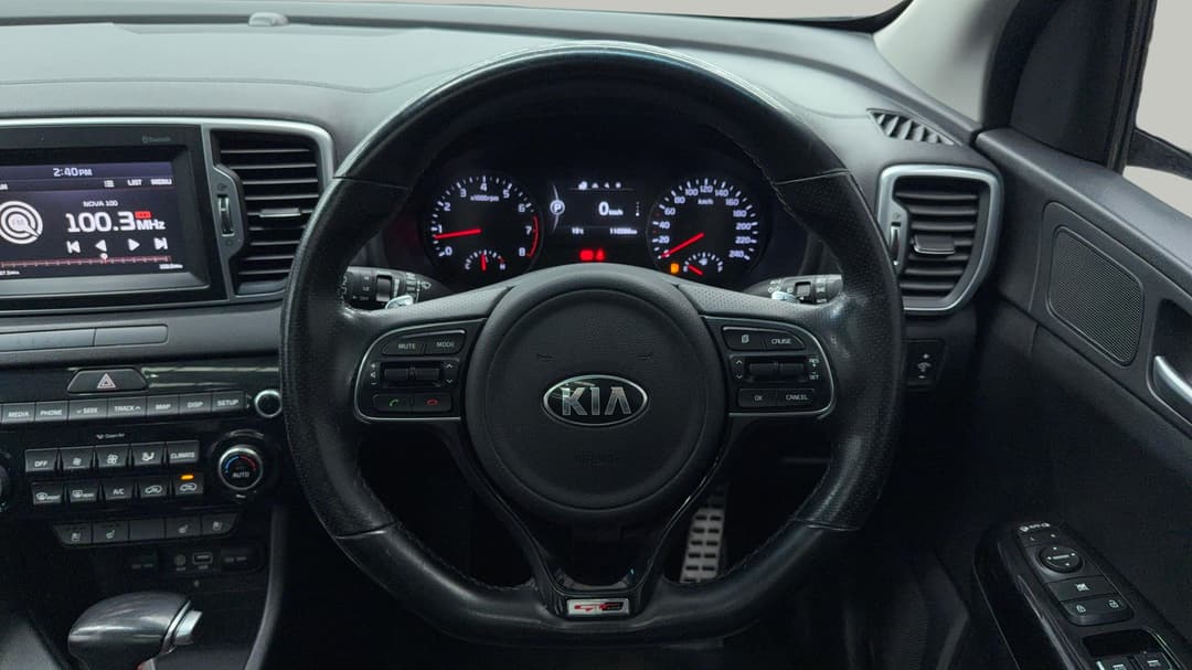 2017 Kia Sportage Gt-line (AWD), Automatic, 110586 km, Steering Wheel Close-up