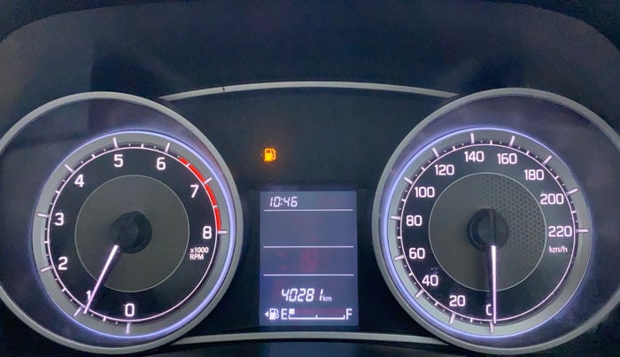 2021 Maruti Dzire VXI, Petrol, Manual, 40,281 km, Odometer Image