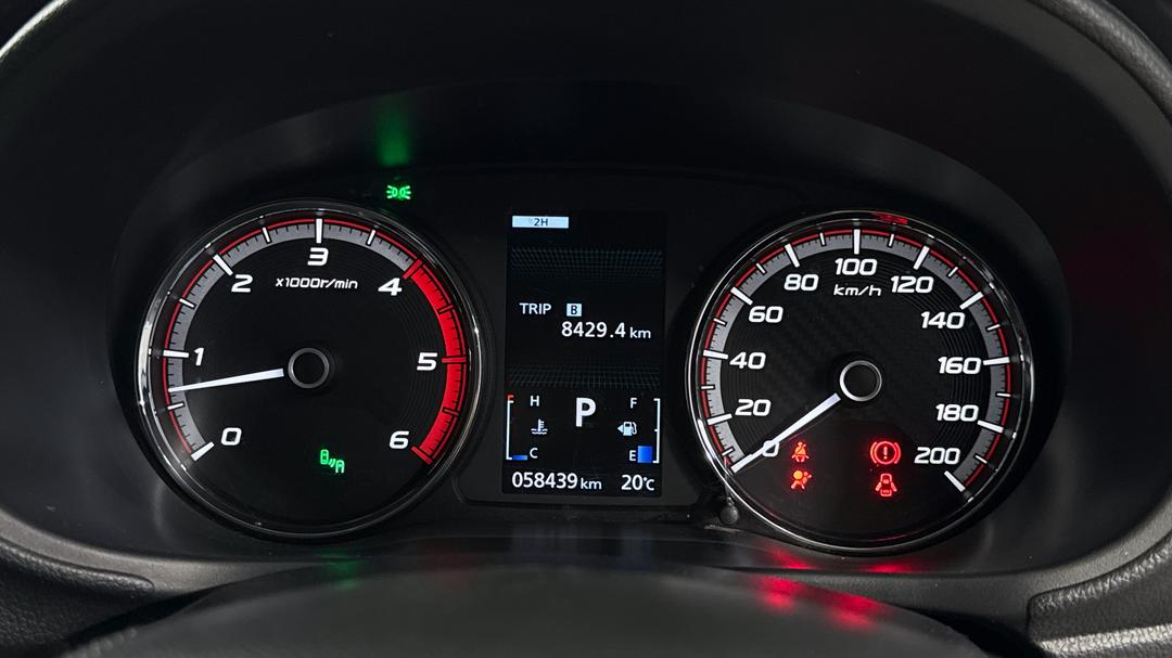2022 Mitsubishi Triton Gsr (4x4), Automatic, 58439 km, Odometer View