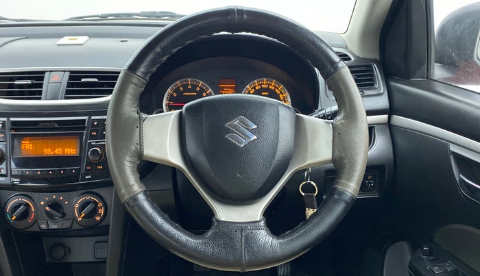 2015 Maruti Swift VXI D, Petrol, Manual, 57,451 km, Steering Wheel Close Up