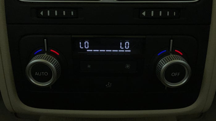 Volkswagen Touareg-Rear AC Temperature Control