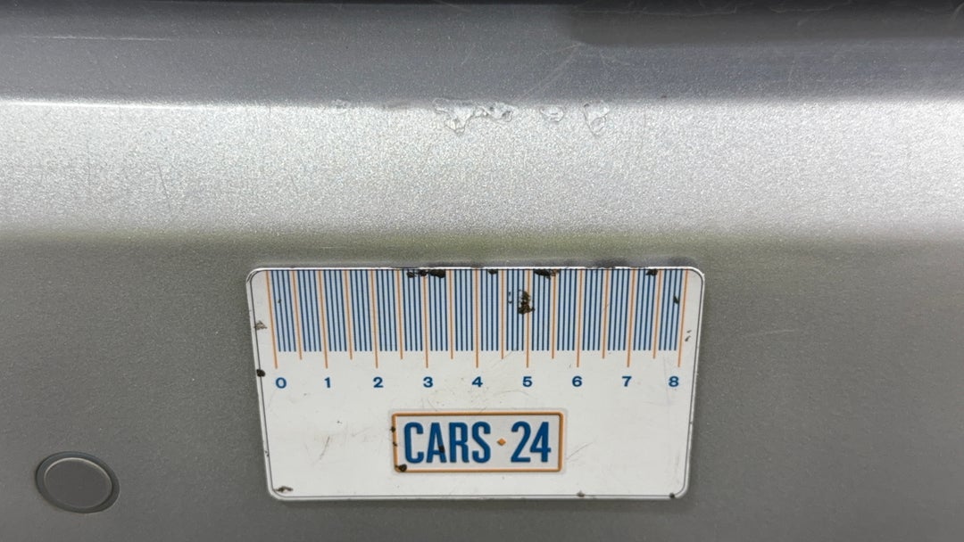 Bumper Rear Paint blemish