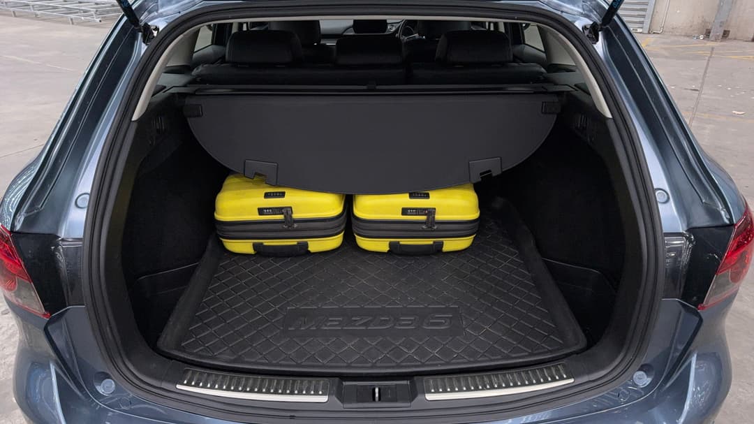 2018 Mazda 6 Gt, Automatic, 83656 km, Boot Inside View with Luggage