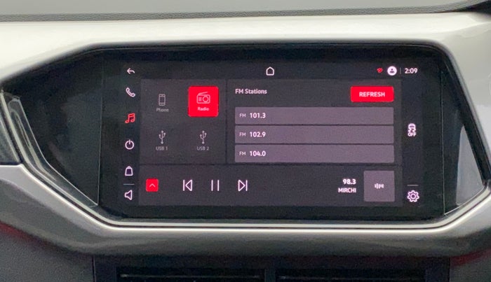 2022 Volkswagen TAIGUN GT 1.5 TSI MT, Petrol, Manual, 16,255 km, Infotainment System