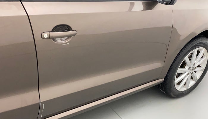 2018 Volkswagen Polo HIGHLINE PLUS 1.2(16 ALLOY, Petrol, Manual, 80,489 km, Driver-side door - Slightly dented