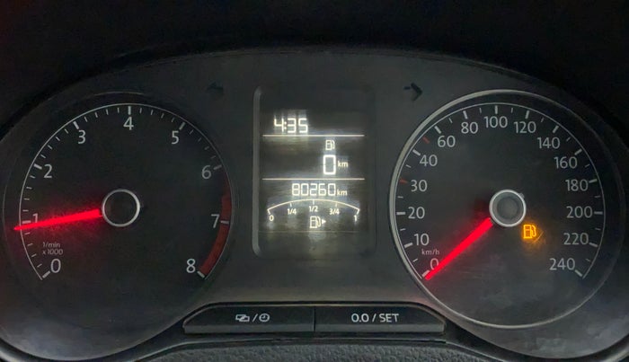 2018 Volkswagen Polo HIGHLINE PLUS 1.2(16 ALLOY, Petrol, Manual, 80,489 km, Odometer Image