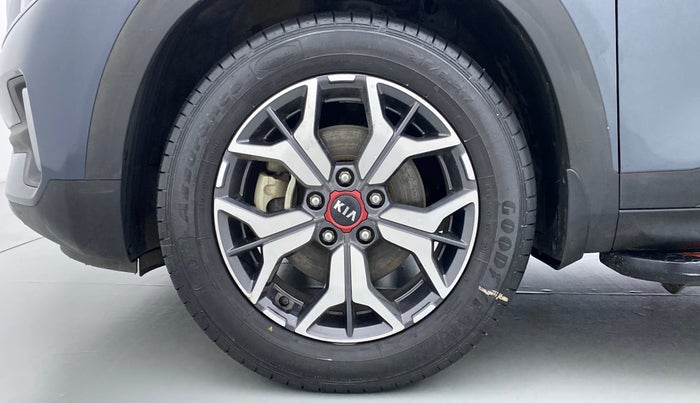 2019 KIA SELTOS GTK 1.4 GDI PETROL, Petrol, Manual, 25,489 km, Left Front Wheel