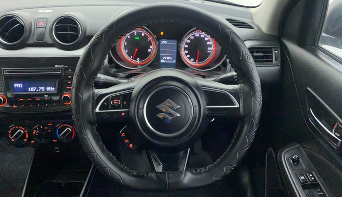 2020 Maruti Swift VXI D, Petrol, Manual, 25,373 km, Steering Wheel Close Up