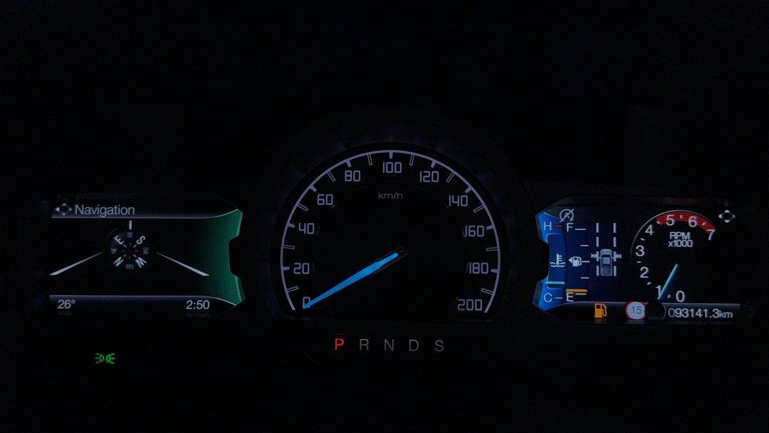 2018 Ford Ranger Xlt 2.0 (4x4), Automatic, 93141 km, Odometer View