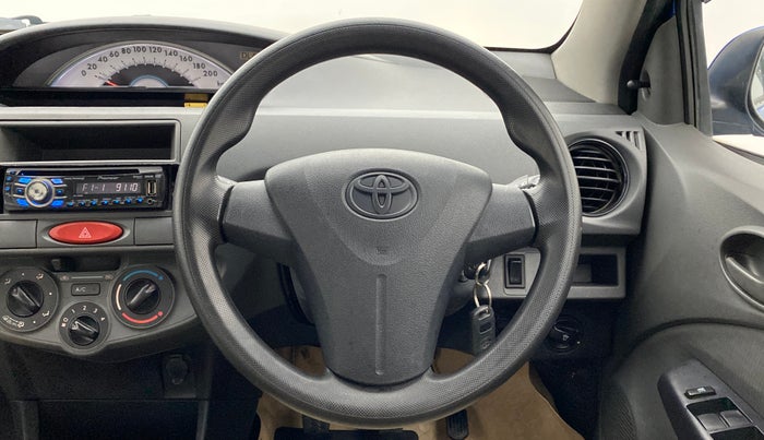 2012 Toyota Etios Liva GD, Diesel, Manual, 57,450 km, Steering Wheel Close Up