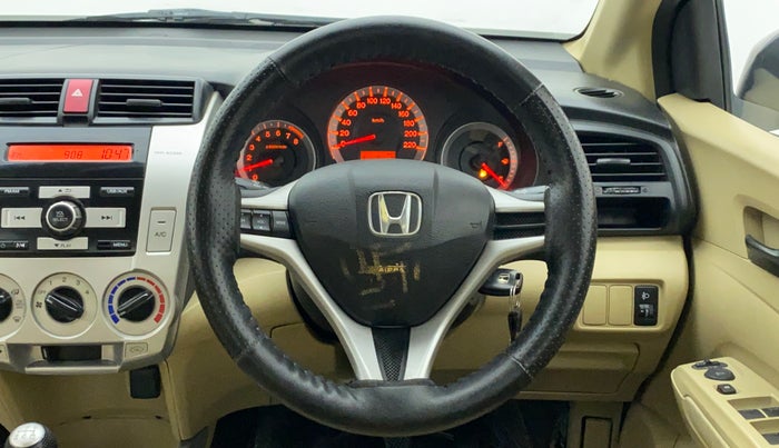 2010 Honda City S MT PETROL, Petrol, Manual, 47,507 km, Steering Wheel Close Up