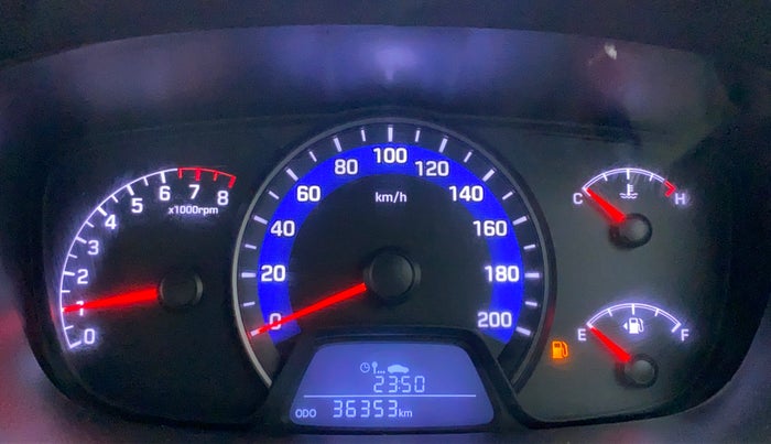 2015 Hyundai Xcent S 1.2, Petrol, Manual, 36,438 km, Odometer Image