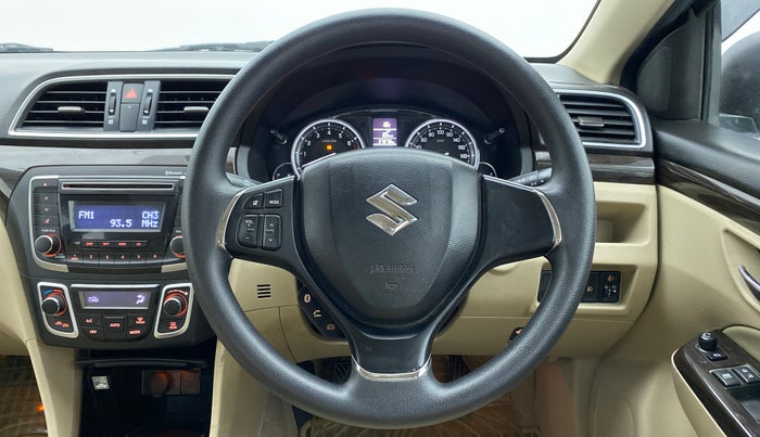 2018 Maruti Ciaz ZETA 1.4 VVT, Petrol, Manual, 37,972 km, Steering Wheel