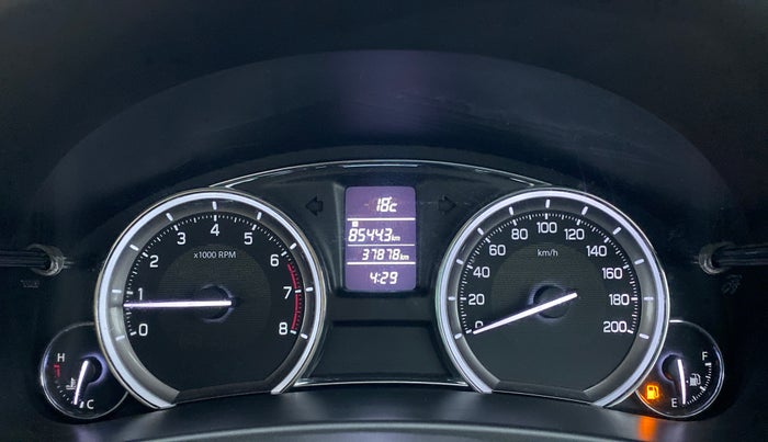 2018 Maruti Ciaz ZETA 1.4 VVT, Petrol, Manual, 37,972 km, Odometer View