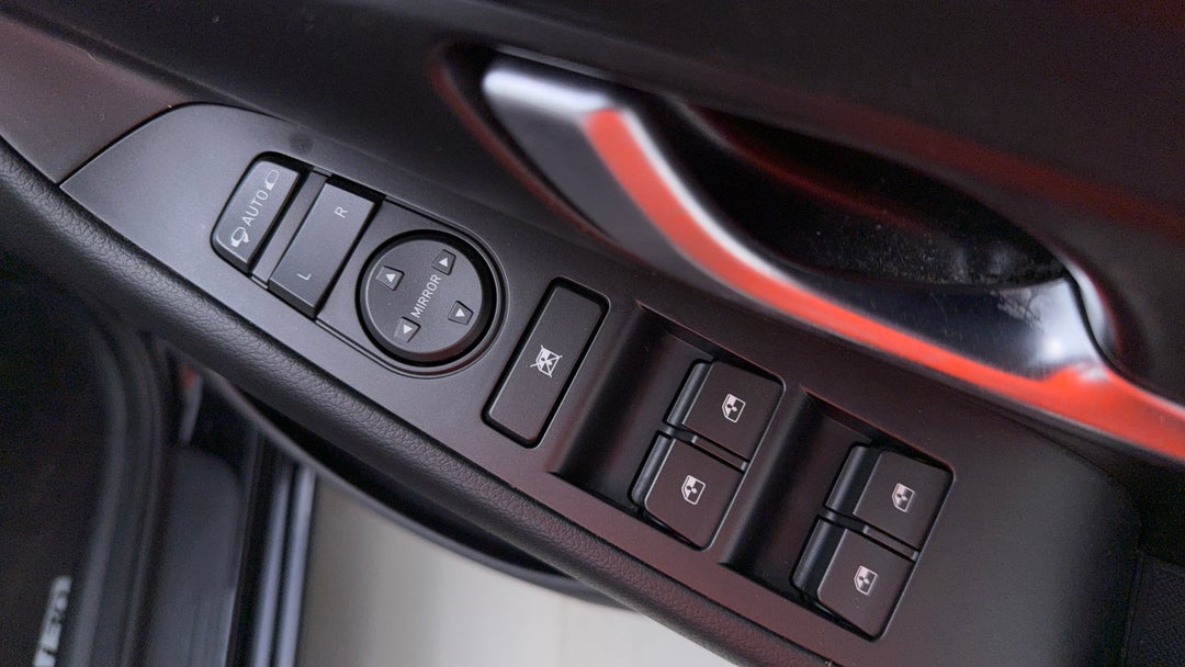 Drivers Side Door Panel Controls