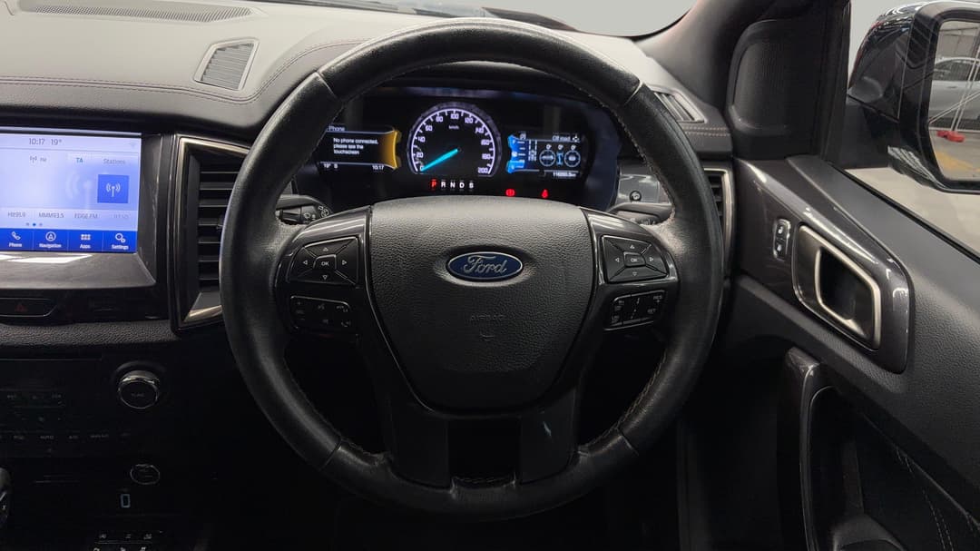2020 Ford Everest Titanium (4WD 7 Seat), Automatic, 116260 km, Steering Wheel Close-up