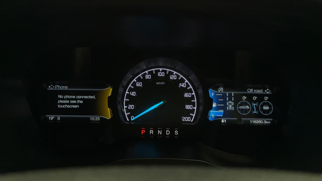 2020 Ford Everest Titanium (4WD 7 Seat), Automatic, 116260 km, Odometer View