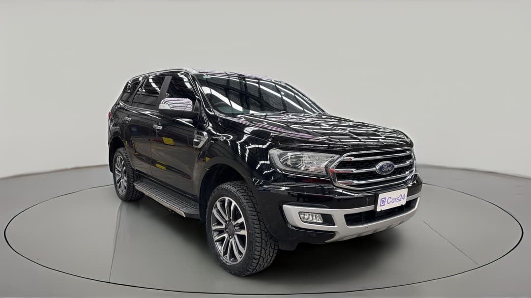 2020 Ford Everest Titanium (4WD 7 Seat), Automatic, 116260 km, Right Front Diagonal (45- Degree) View