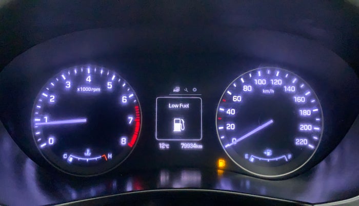 2015 Hyundai Elite i20 ASTA 1.2, Petrol, Manual, 80,069 km, Odometer Image