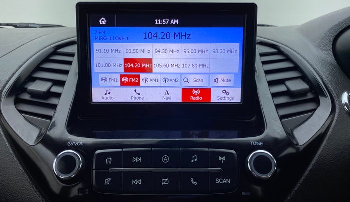 2019 Ford New Figo 1.2 TITANIUM, Petrol, Manual, 14,845 km, Infotainment System