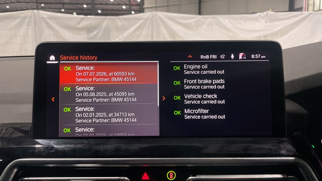2022 BMW X3 xDrive30i M Sport, Automatic, 61402 km, Service History