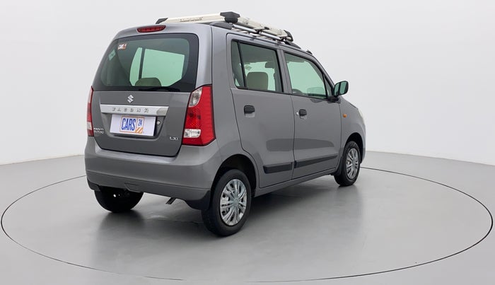 2015 Maruti Wagon R 1.0 LXI CNG, CNG, Manual, 56,564 km, Right Back Diagonal