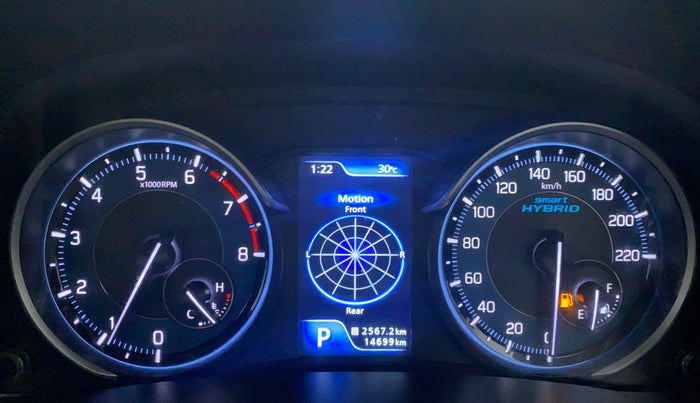 2019 Maruti Ertiga ZXI AT SHVS, Petrol, Automatic, 14,699 km, Odometer Image